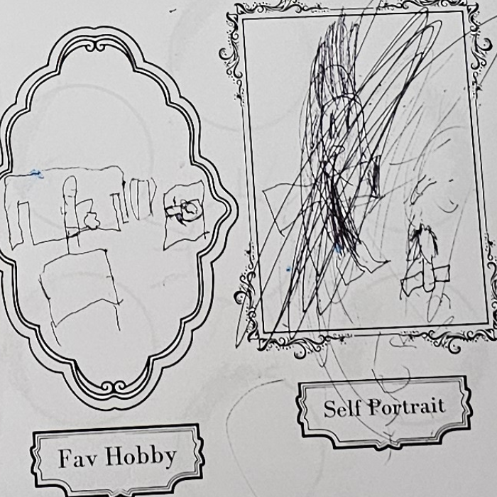 Worksheet 1 - Hobby and Self-Portrait