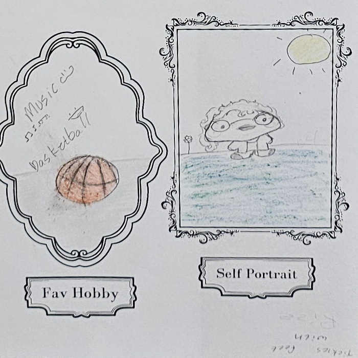 Worksheet 6 - Hobby and Self-Portrait