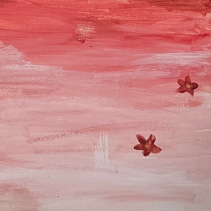 Painting 4 - Red Sea of Flowers